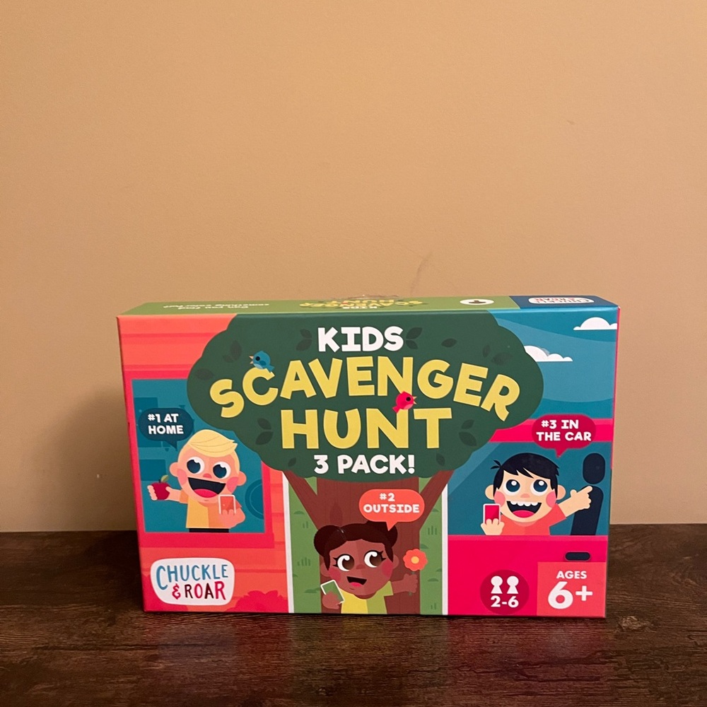 Kids Scavenger Hunt Game - Multipack by Chuckle & Roar